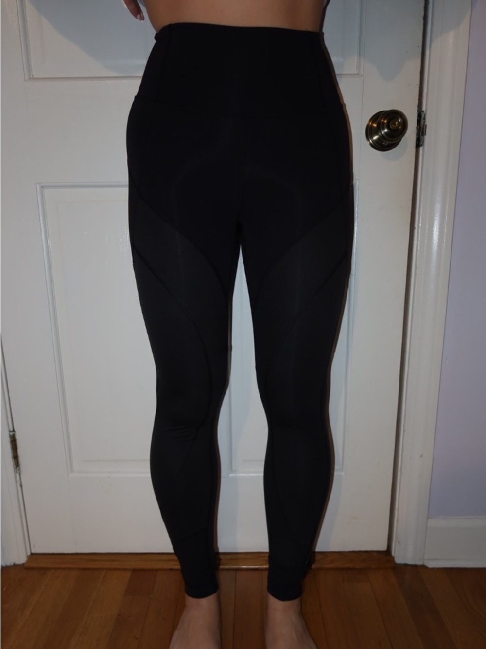 High-Waist Lulu Black Active Leggings